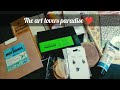The Art Lover's Paradise: Unboxing Art Supplies from Itsy Bitsy with Price!