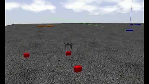 Experiment in simulator with B-spline trajectory of type4