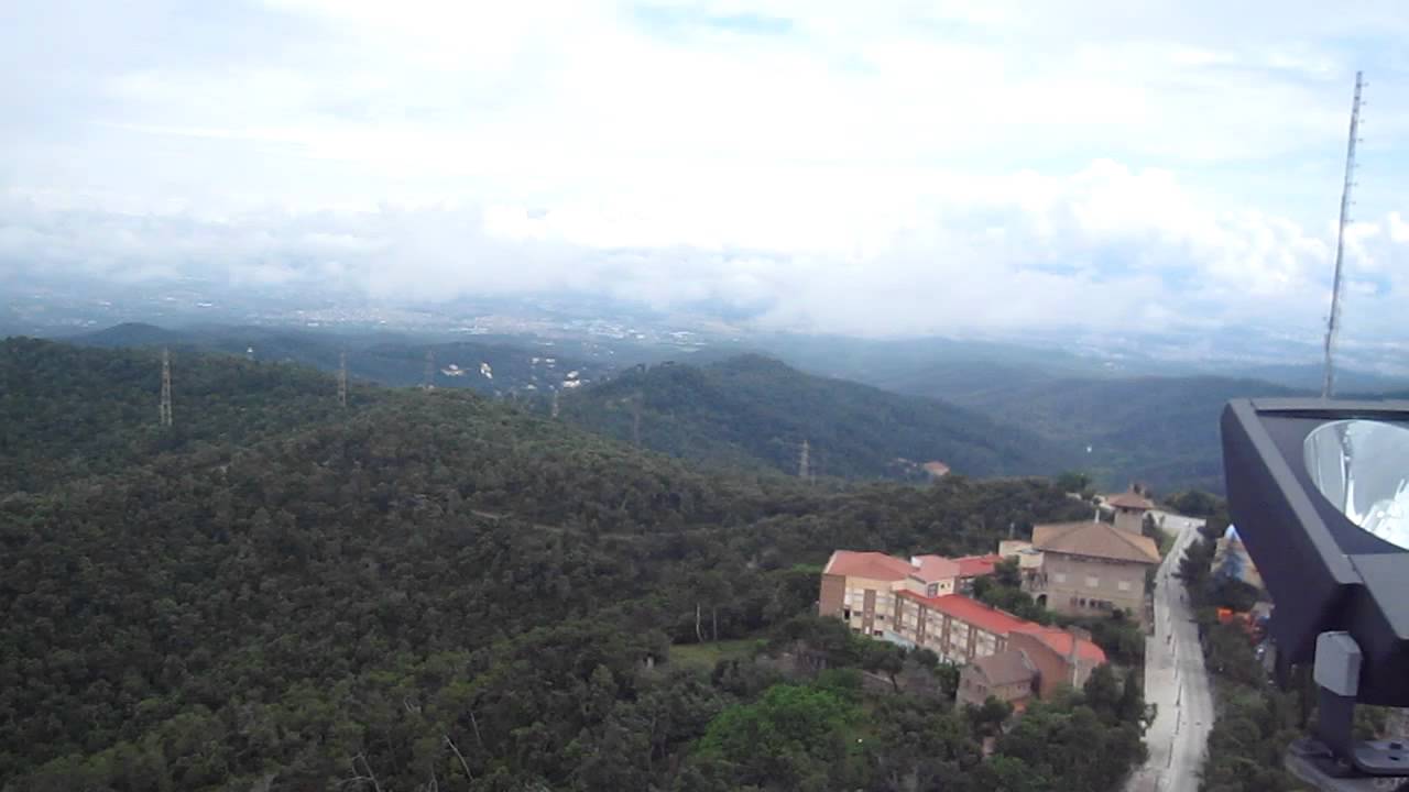 The View from the Esglesia de Sagrat Cor en Barcelona