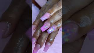 #fyp #nails #viral #nailtech #nailsets #pinknails #sugarednails #prettynails