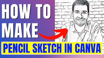 How to Make Pencil Sketch in Canva | Convert Photo Image To Sketch | Step By Step | Fast Tutorial