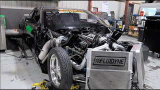 Hub dyno testing with Steve Morris: Big block, high boost, high power!