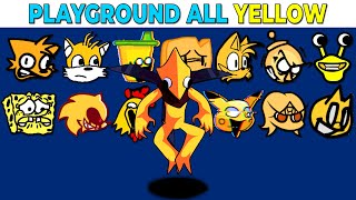 FNF Character Test | Gameplay VS My Playground | ALL Yellow Test #5