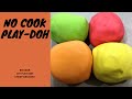 Play doh/ no cook play doh for kids/ diy homemade playdoh #shorts