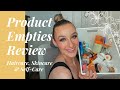 Product Empties Review! Reviewing Haircare, Skincare, Makeup, &amp; Selfcare! Chit Chat