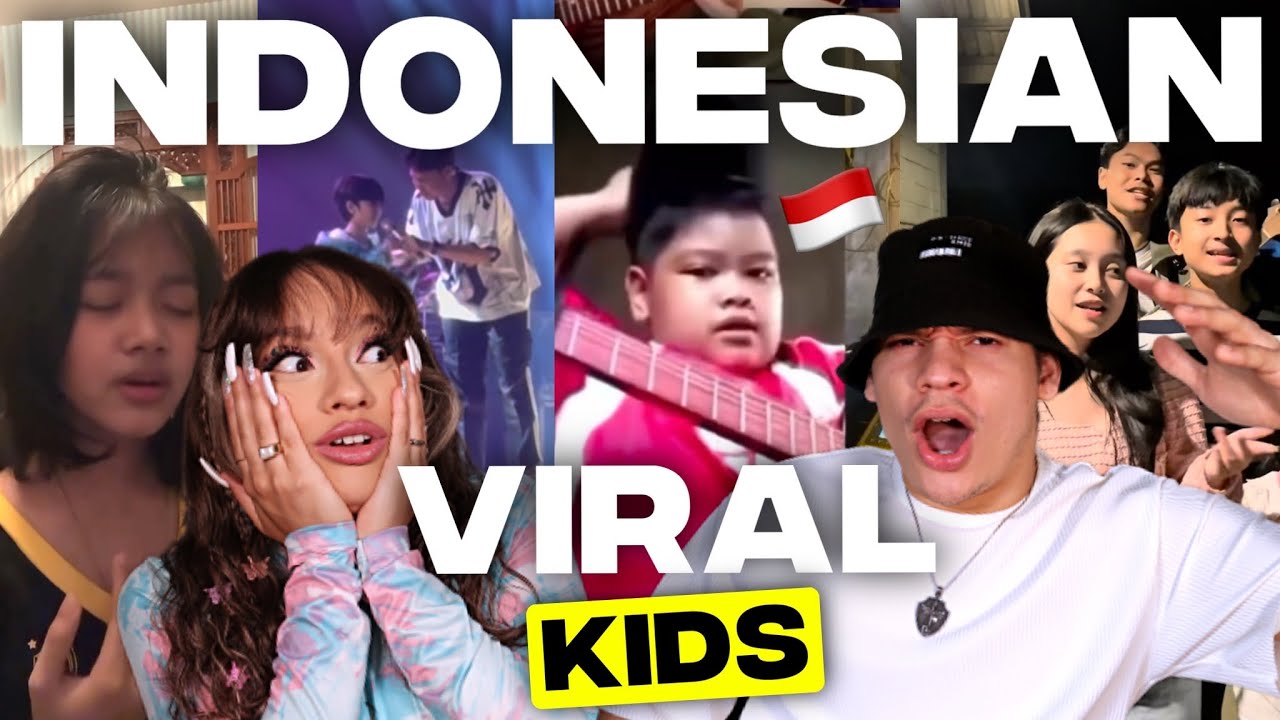 Never give an Indonesian Kid a MICROPHONE! Latinos react to Viral Indonesian Reels 'KIDS Edition'!