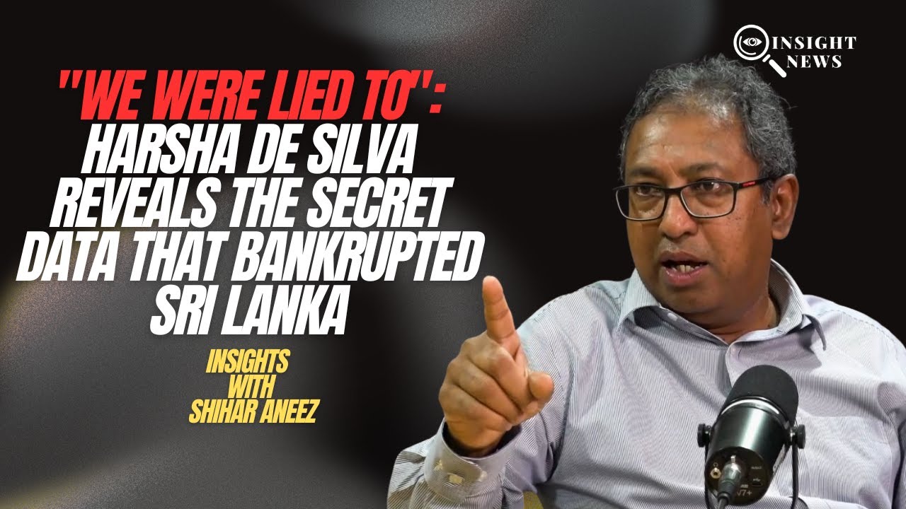 "We Were Lied To": Harsha de Silva Reveals the Secret Data That Bankrupted Sri Lanka