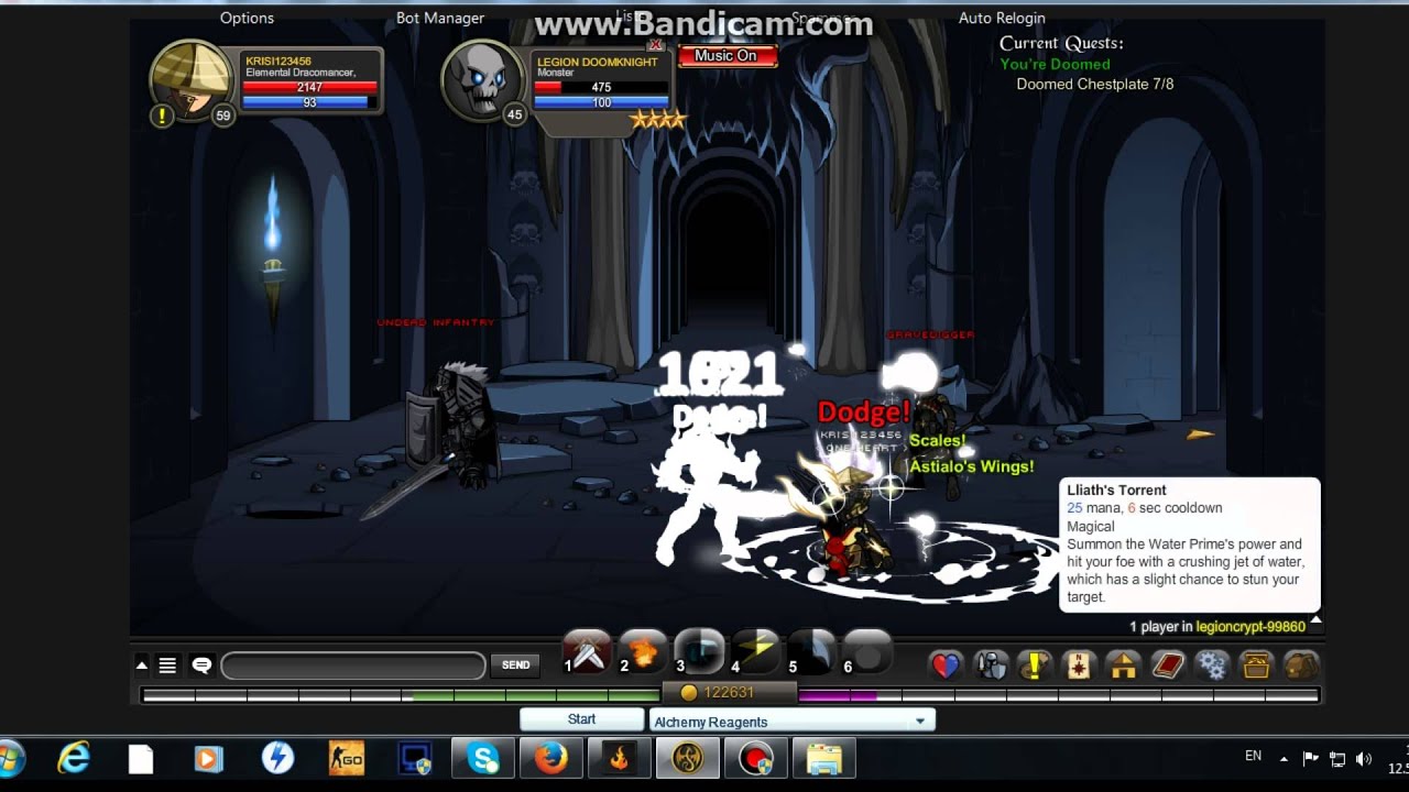 AQW   2015 TheGmaeUtroon 3 quest in Legioncrypt