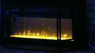 Golden Flame Fireplace