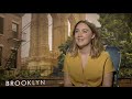 BROOKLYN interviews - Saoirse Ronan, Emory Cohen, Domhnall Gleeson