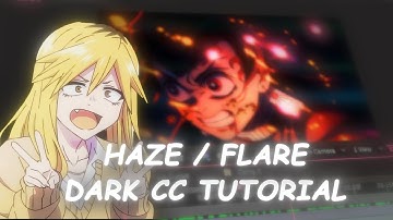 Haze / Flare Dark CC - After Effects Tutorial