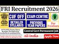 ✅ FRI Recruitment 2026 | FRI MTS Syllabus | FRI LDC Syllabus | All India Freshers 👉Apply Now