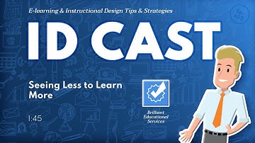 ID Cast: E-learning & Instructional Design Tips & Strategies Podcast, Episode 05