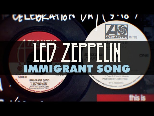 Led Zeppelin - Immigrant Song (Official Audio) class=