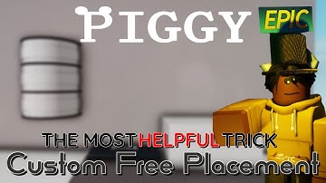 Multiple Offsets (Off-Grid Building) in Piggy Build Mode (Roblox)