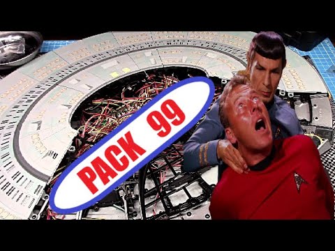 #99 Build the Enterprise D Book 26 Begins! Star Trek Model by FanHome