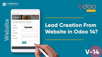 How to Create a Lead from Odoo 14  Website