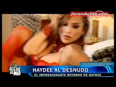 Haydee al desnudo y su impresionante retorno