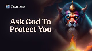 Get Divine Support In Hard Times | Spiritual Healing Music | Shri Narasimha Pranama Mantra