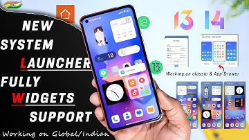 New Stable MIUI 14 System Launcher Update with Fully Widget & Super Folder Support for MIUI Users