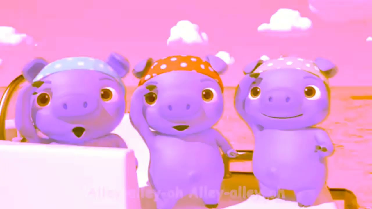 Cocomelon flying wolf three little pigs | SPONSORED BY preview 2 EFFECTS 