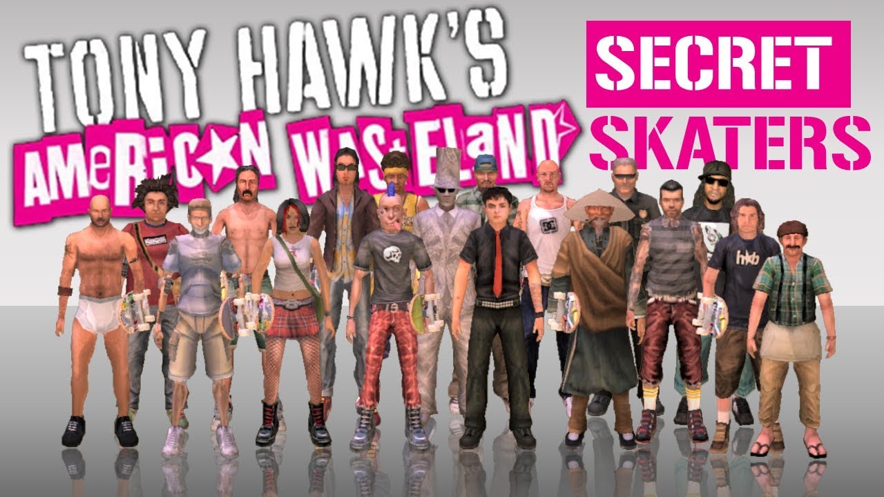 Best unlockable character ever in a video game. [Tony Hawk