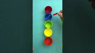 Cute Color Worms 🐛🌈 #viralvideo #foryou #cutebaby