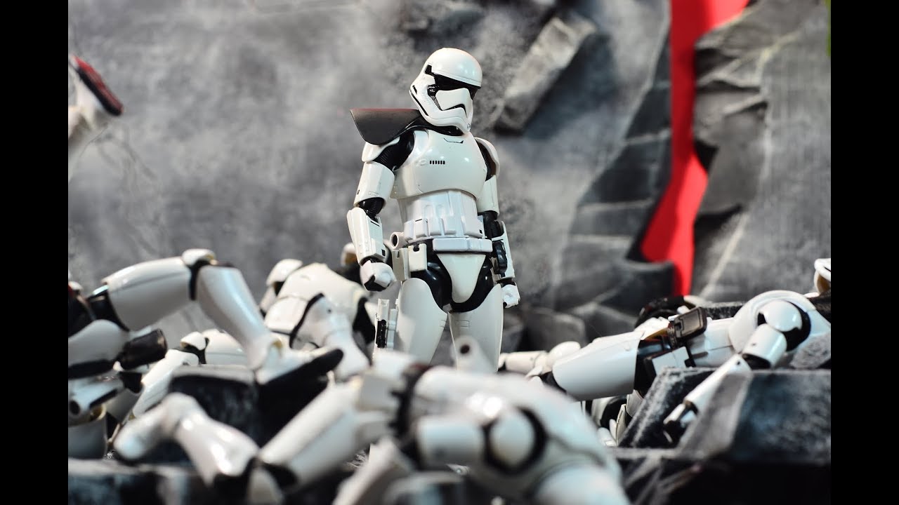 S.H. Figuarts Star Wars (The Last Jedi) First Order Stormtrooper Officer  Set Review 