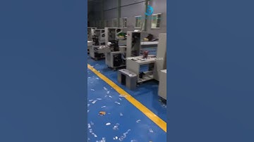 Automatic flow bag packaging machine commissioning video
