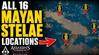 All 16 Mayan Stelae Locations | Assassin's Creed Black Flag Resynced (100% Guide)