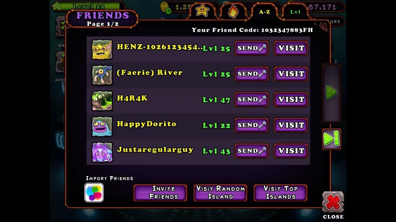 Friend code msm youtube