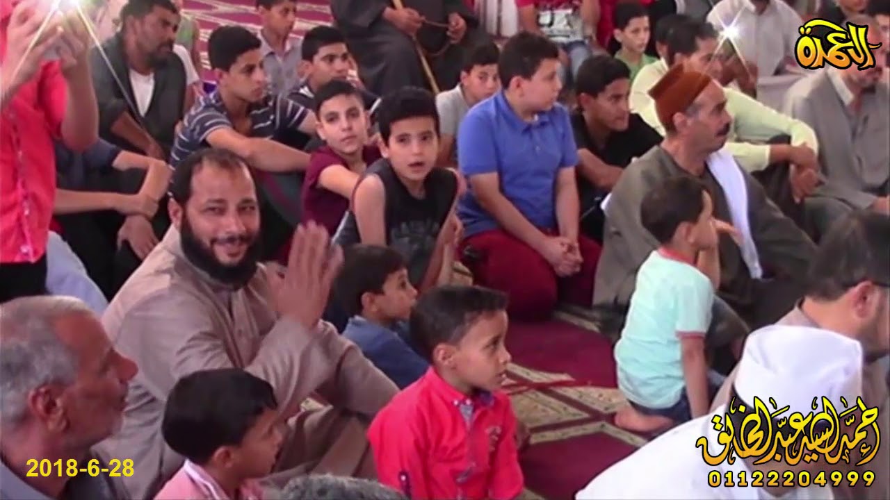 المبتهل محمد عبدالسلام صابر - امسية دينية بمناسة عقد قران الشيخ موسي ابوالعلا - صبيح - ههيا