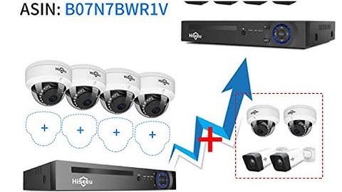 Hiseeu 5MP PoE Security Camera System with 3TB Hard Drive,
