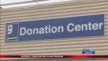 GoodWill and Dell Computers create new computer recycling program