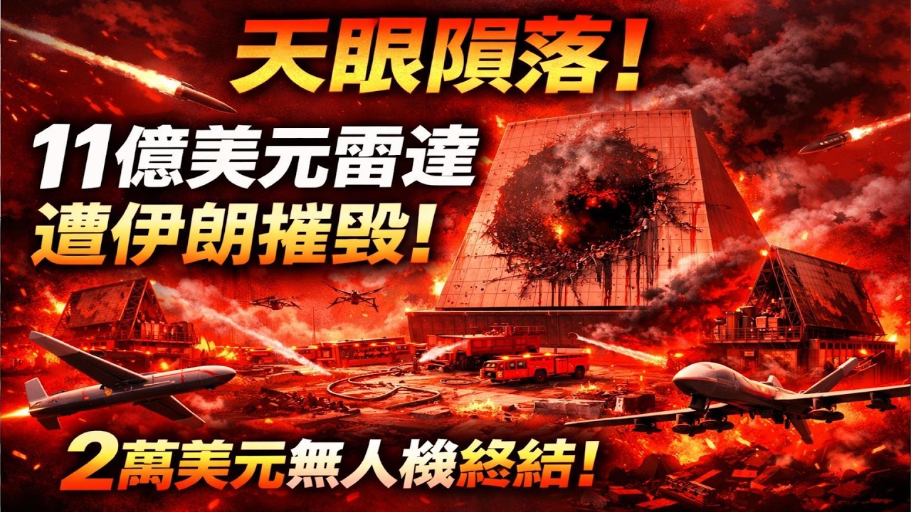 《2万美元无人机击毁11亿美元雷达！美军“天眼”被打瞎，中东反导体系崩塌？》