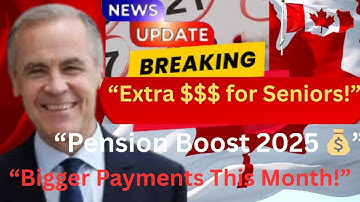 “Canada Pension Boost 2025: Bigger CPP & OAS Payments Arrive This Month!”