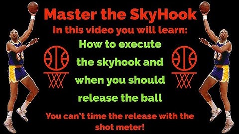 How To Skyhook in Nba 2k19/20 Tutorial