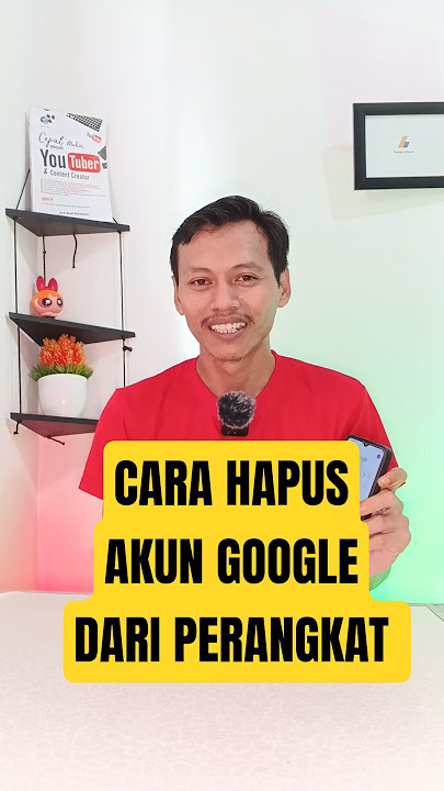 CARA HAPUS AKUN GOOGLE DARI PERANGKAT #tutorial #trikshorts #google