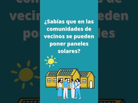 Paneles solares en comunidades de vecinos. Guía sobre autoconsumo energético colectivo