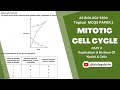 Mitotic Cell Cycle | Topical MCQs | Part 3 | AS Level Biology 9700 | @biologybyhr