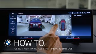 Using The Parking Assistance Menu in BMW Operating System 8 | BMW How-To