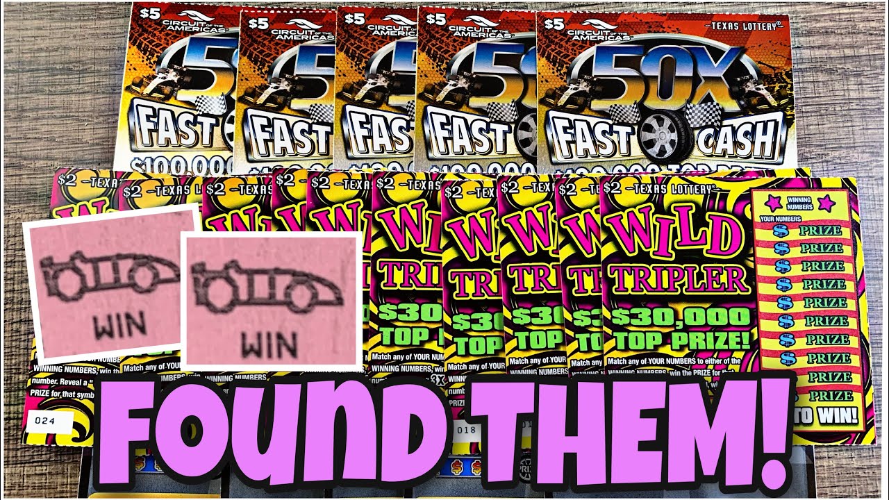 NEW WILD TRIPLER 🤑 50X FAST CASH 💰 TEXAS LOTTERY TICKETS YouTube