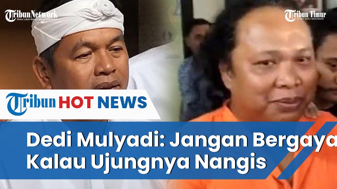 Reaksi Dedi Mulyadi saat Jagoan Cikiwul Ditangkap