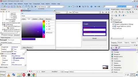 TUTORIAL DELPHI [ Design DELPHI XE Desktop firemonkey 1  ]