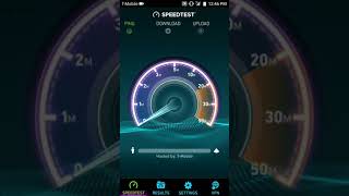 T-Mobile speed test inside the mall 600 mhz