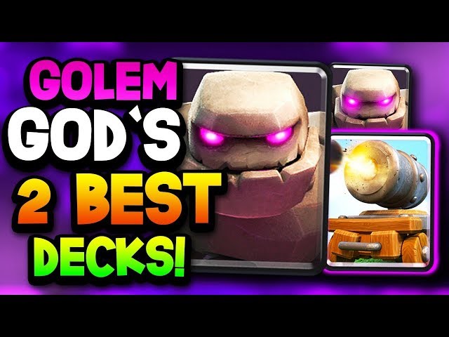 Royal's BEST Golem Deck has BOMBER?!, Best Golem Deck has BOMBER?! ft  Royal Subscribe here -  By CWA Mobile Gaming
