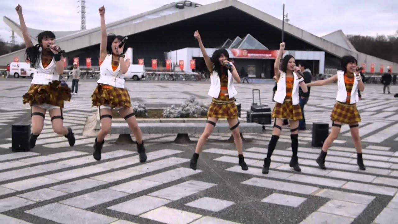 ベイビーレイズ「暦の上ではディセンバー」20140105　駒沢公園ゲリラライブ