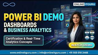 Power BI Demo | Interactive Dashboards & Business Analytics Explained | Certification | OnlineITGuru
