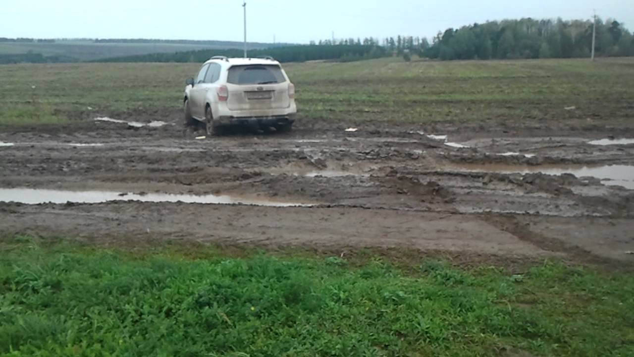 Форестер по грязи 2 - YouTube