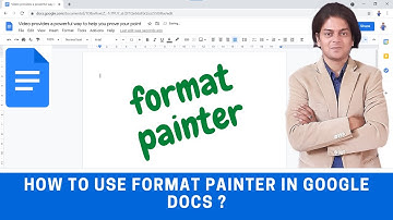 How to use format painter in google docs ?